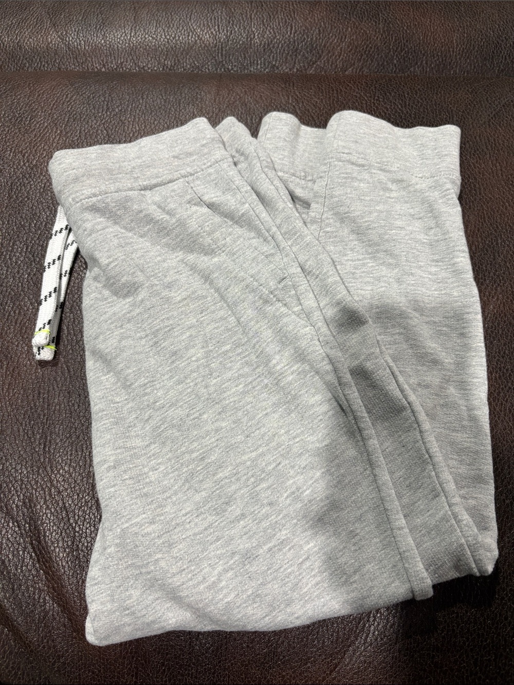 Kids Gray Cozy Drawstring Sweatpants